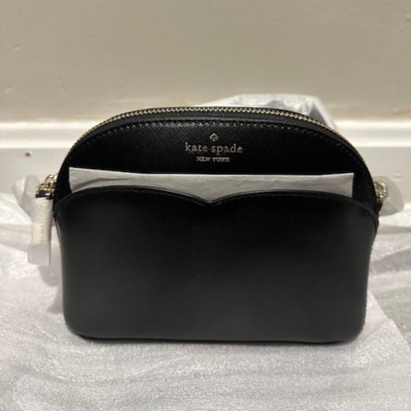 kate spade Handbags - Kate Spade Small Dome Crossbody - Black